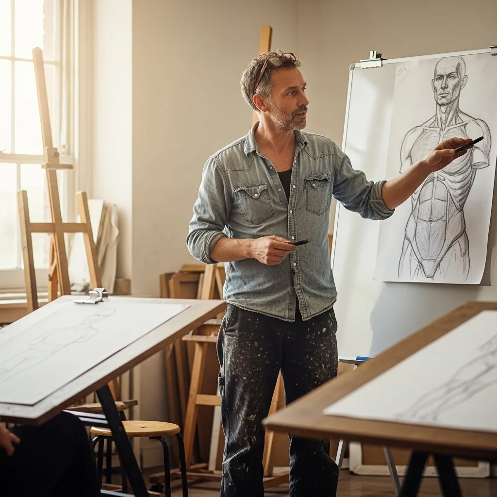 Marcus Johnson - Figure Drawing Instructor