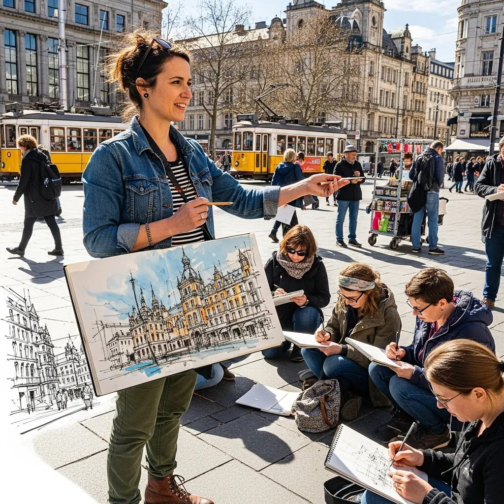 Olivia Parker - Urban Sketching Instructor